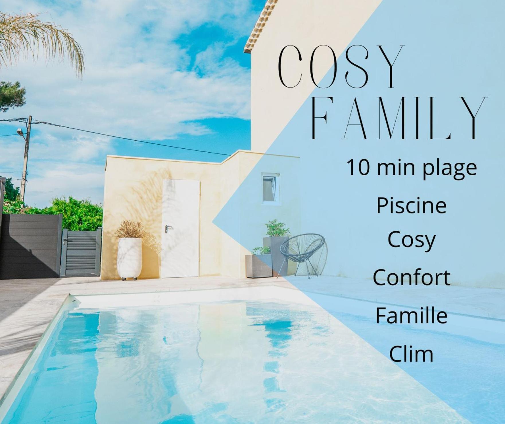 Cosyfamily Piscine -Wifi- Neuf-Famille -15Min Plage - Top Pros Servicesconciergerie ペロル エクステリア 写真